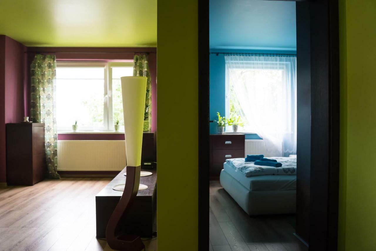 Rainbow Z Prywatnym Parkingiem Appartement Bielsko-Biała Buitenkant foto